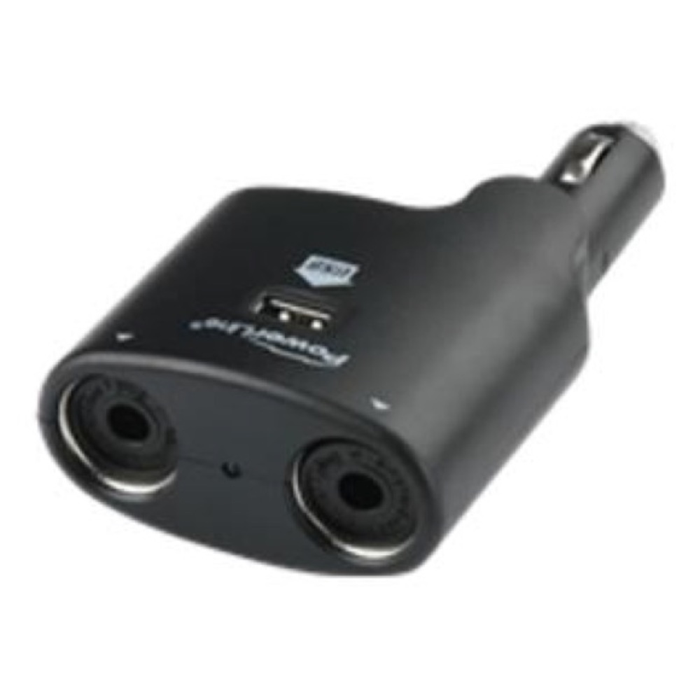 Auto socket splitter with USB Power - Picture 2 of 3